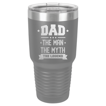 Dad The Man The Myth The Legend 30oz Ringneck Tumbler